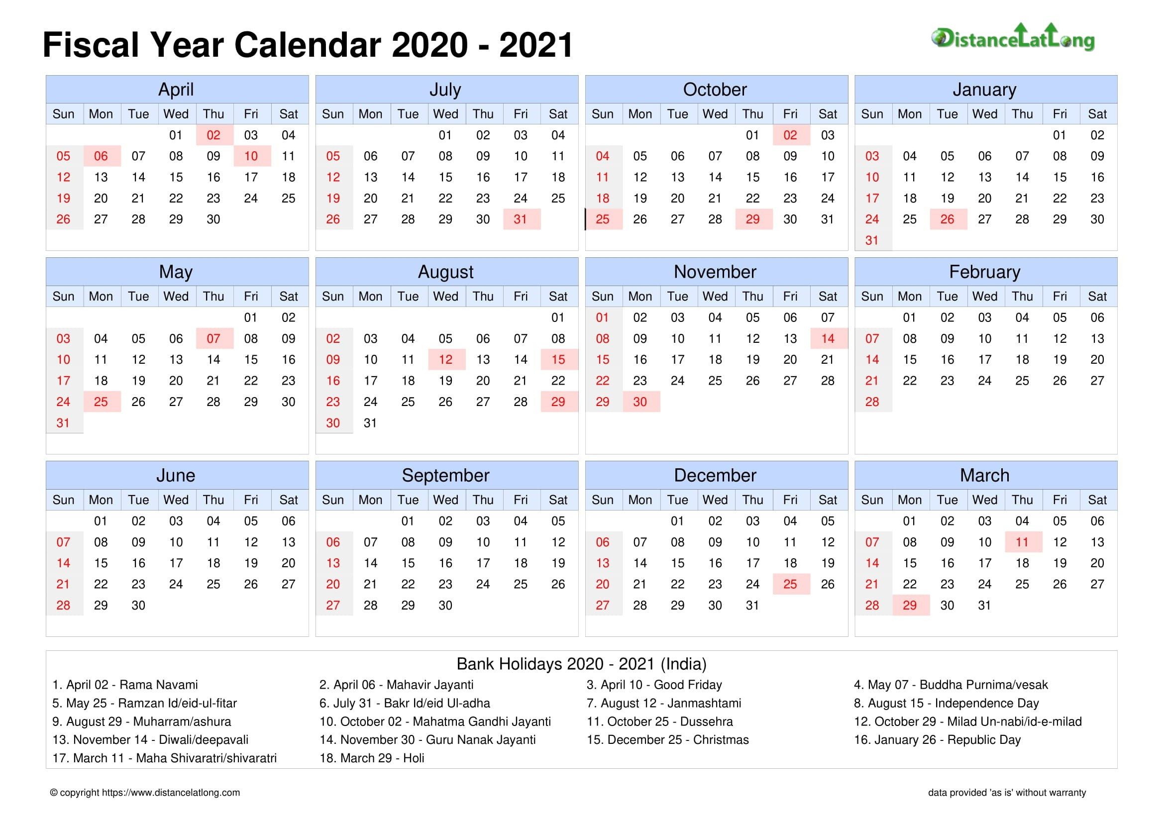 Fiscal Year Calendar Australia - Ursa Adelaide