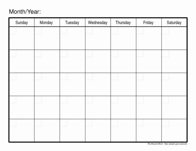 Free Printable Blank Calendars To Fill In :-Free Calendar  Free Printable Blank Calendars To Fill In For Bullet Journal