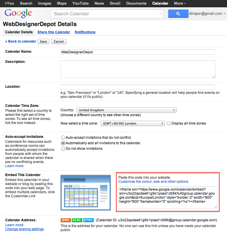 Integrating Google Calendar With Your Website  Depot Injection Calendar