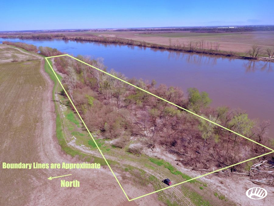 Missouri River Duck And Deer Hunting Property Near Grand  Missouri Rut Map