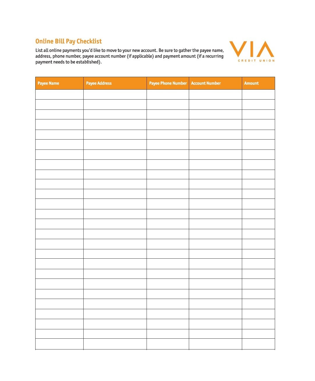 Monthly Bill List Printable | Calendar Template Printable  Pay Bills Calendar