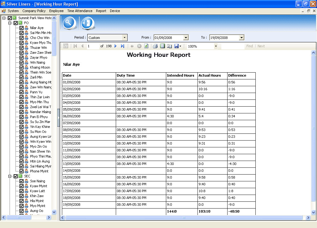 Daily Attendance Sheet | Template Business  Attendance Log