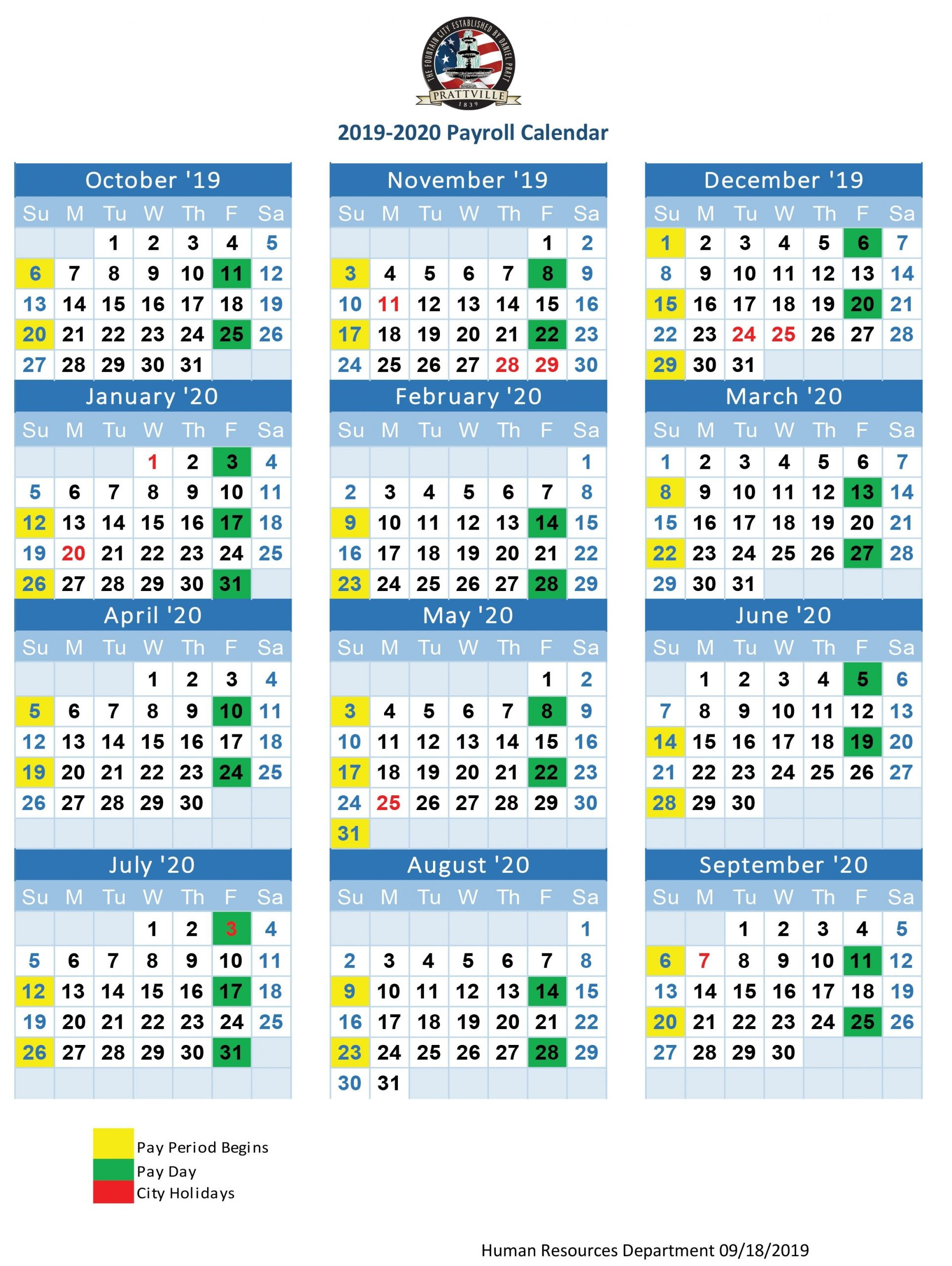 Federal Civilian Pay Calendar 2020 - Calendar Inspiration  2021 Federal Pay Period Calendar Printable