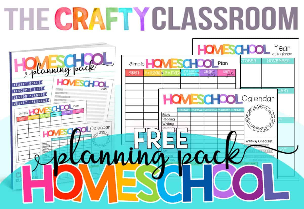 Free Homeschool Planner  Free Printable Homeschool Daily Schedule