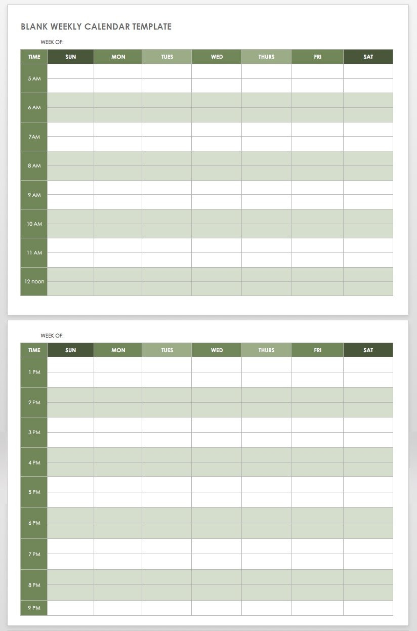 Free Printable 7 Day 15 Minute Appointment Calendar Sheets  7 Day Printable Appointment Book