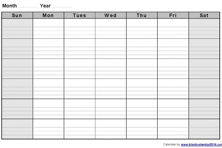 Free Printable And Editable Monthly Calendar Templates  Free Editable Calendar Templates Printable