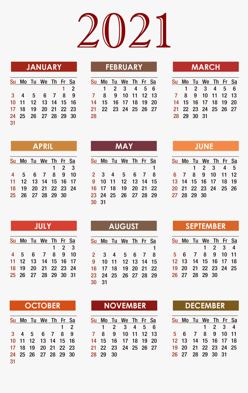 Free Printable Pocket Calendar 2021 | Calendar Printables  Printable Pocket Calendar 2021