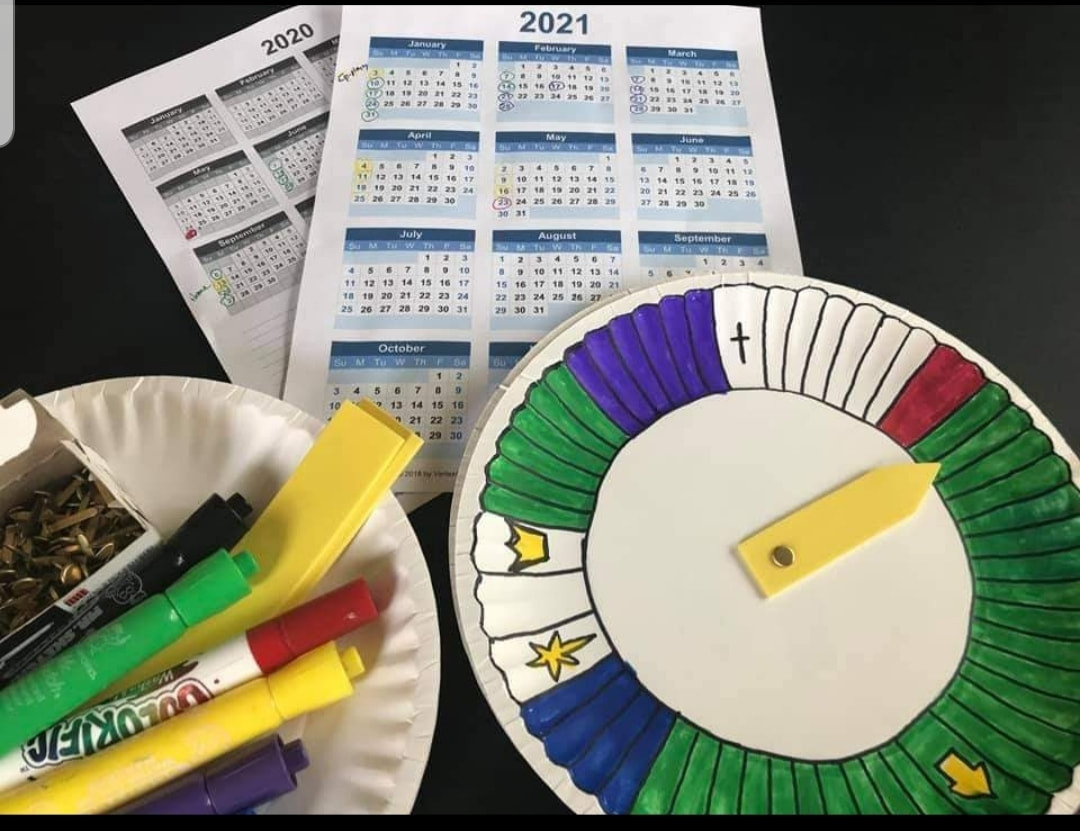 Methodist Calendar 2021 Template Calendar Design