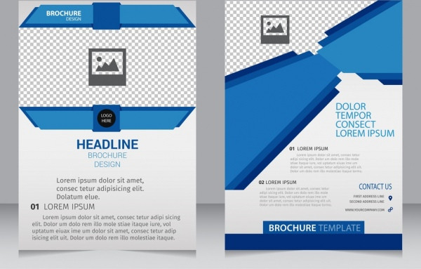 Modern Brochure Template Free Vector Download (17,249 Free  Front Page Of Water Challenge Template Free