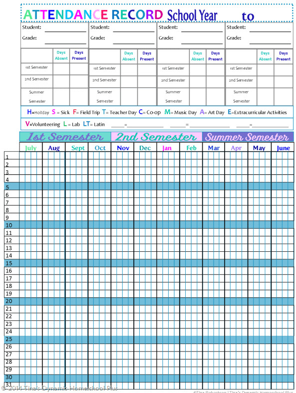 Monthly Attendance Sheet Report Templates For Employees  Monthly-Attendance-List
