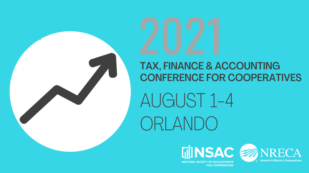 National Society Of Accountants For Cooperatives (Nsac)  2021 Tax Week Numbers