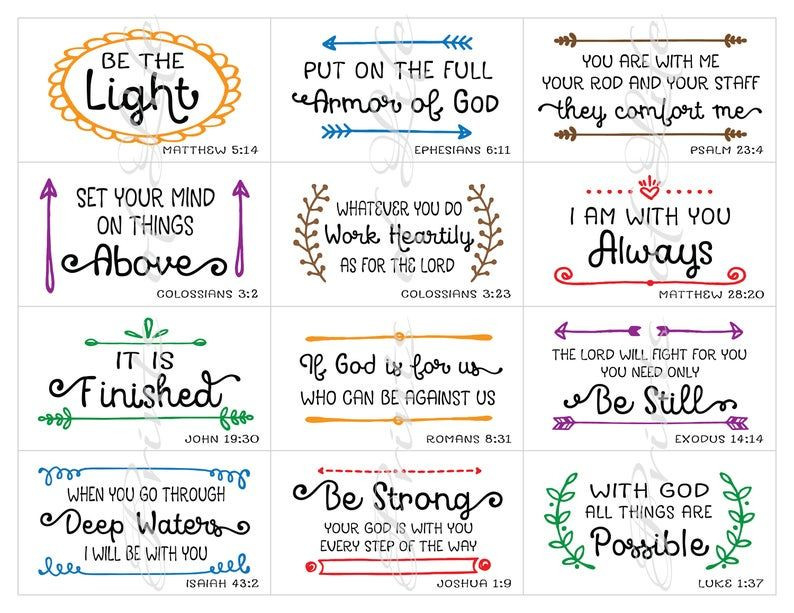 Free Printable 365 Bible Verses Printable