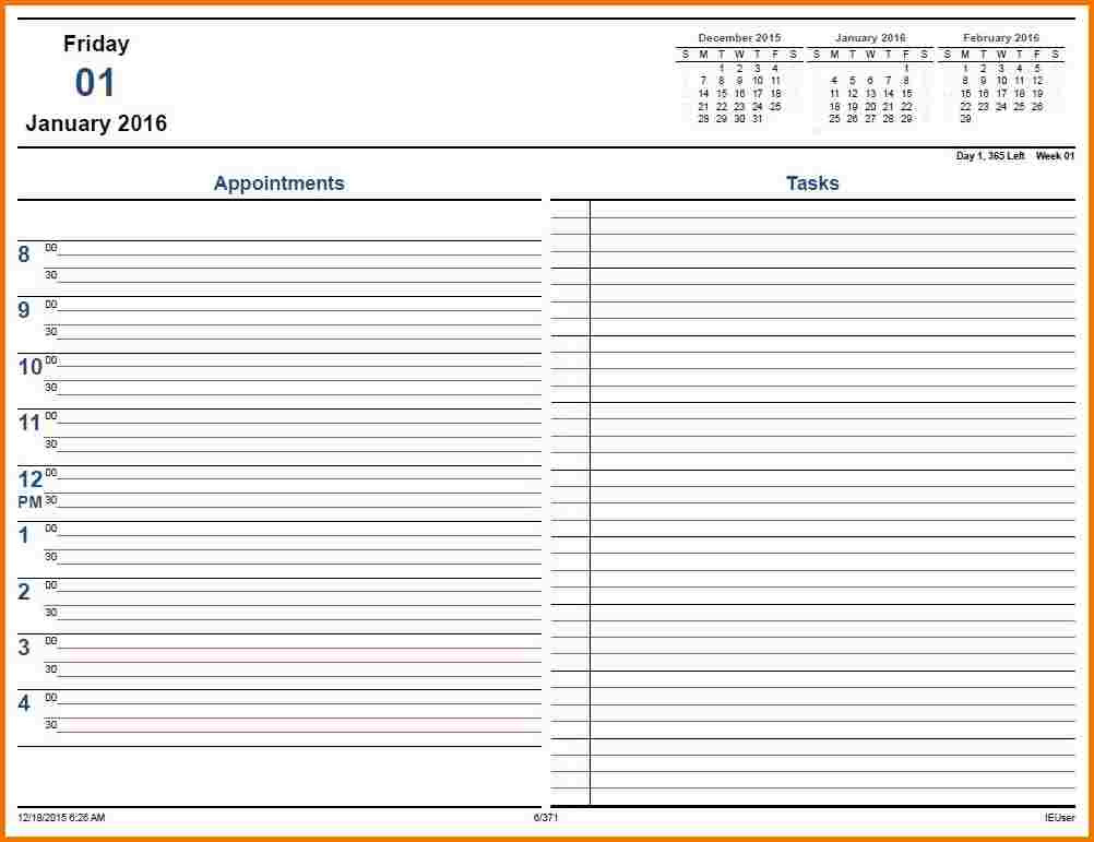 Printable Appointment Book | Template Business  7 Day Printable Appointment Book
