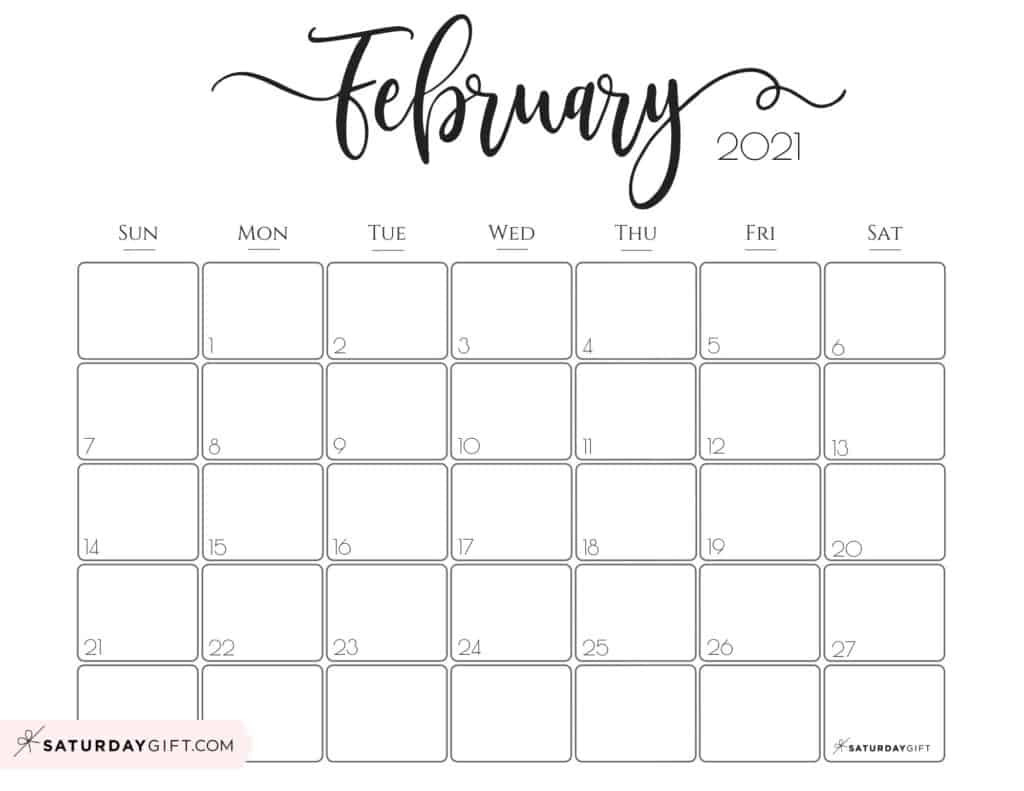 Printable Calendar 2021  Julian Calendar 2021 2021 Free Printable