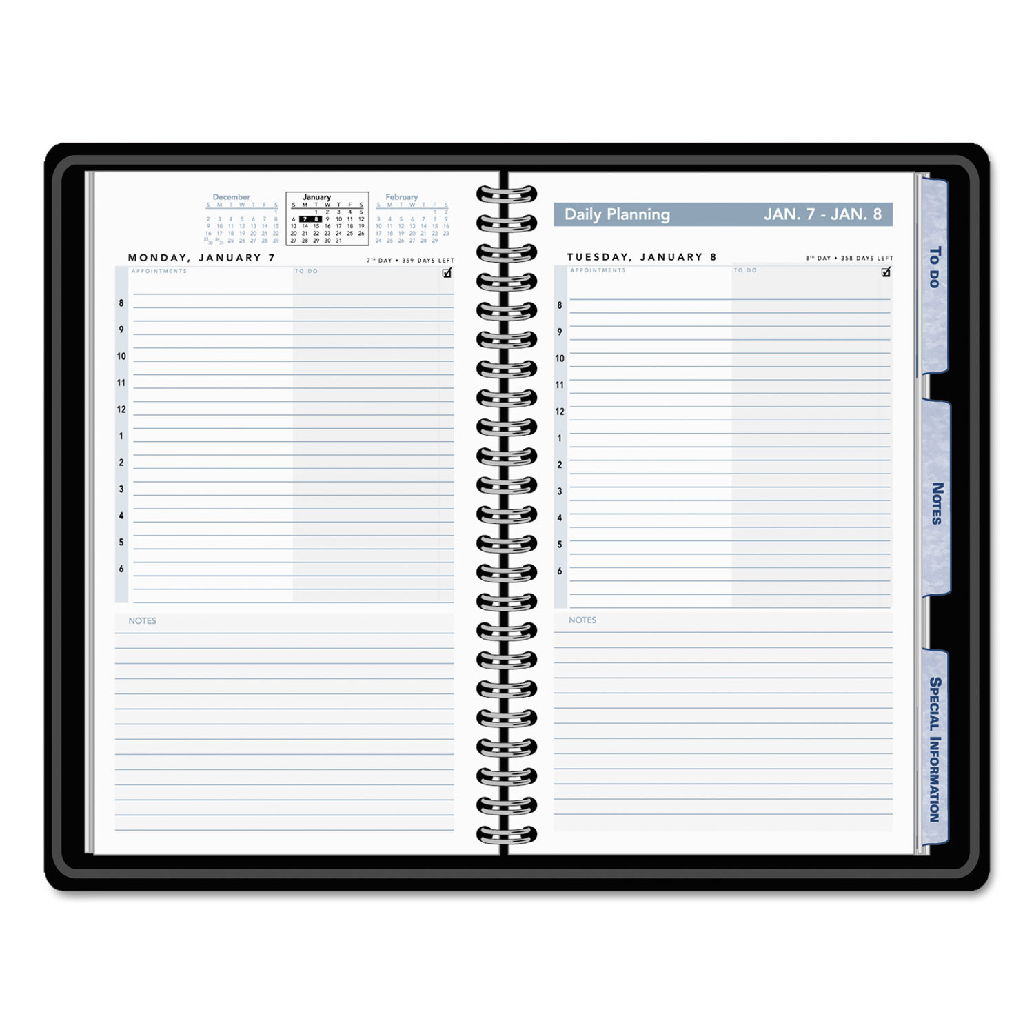 Printable Daily 2020 Appointment Book | Example Calendar  7 Day Printable Appointment Book