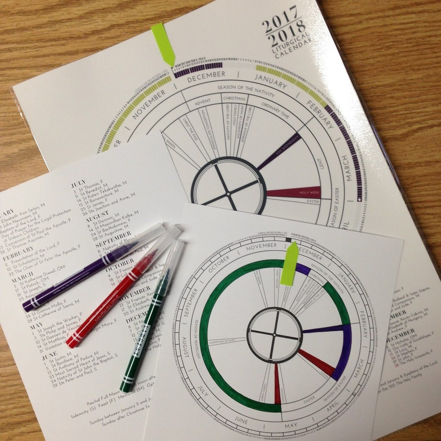 Umc Liturgical Calender Template Calendar Design