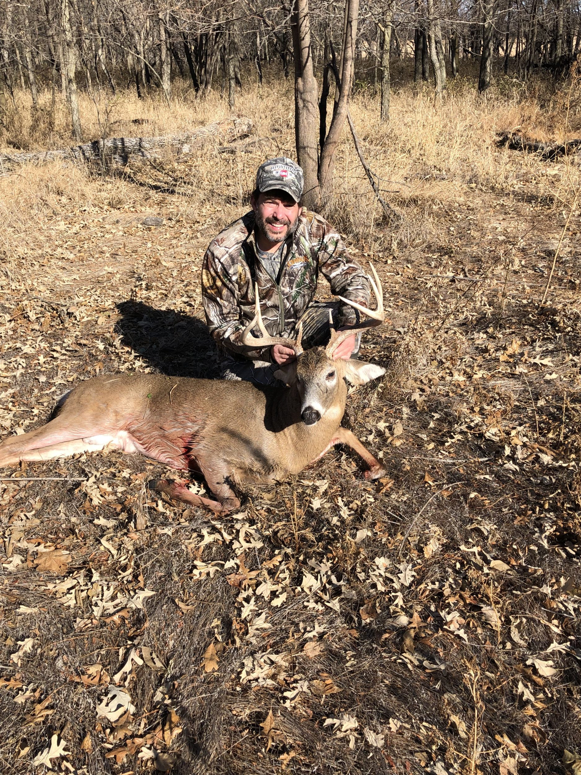 Whitetail In Russell, Kansasshane Cota | Bowhunting  2021 Peak Whitetail Deer In North Central Wisconsin