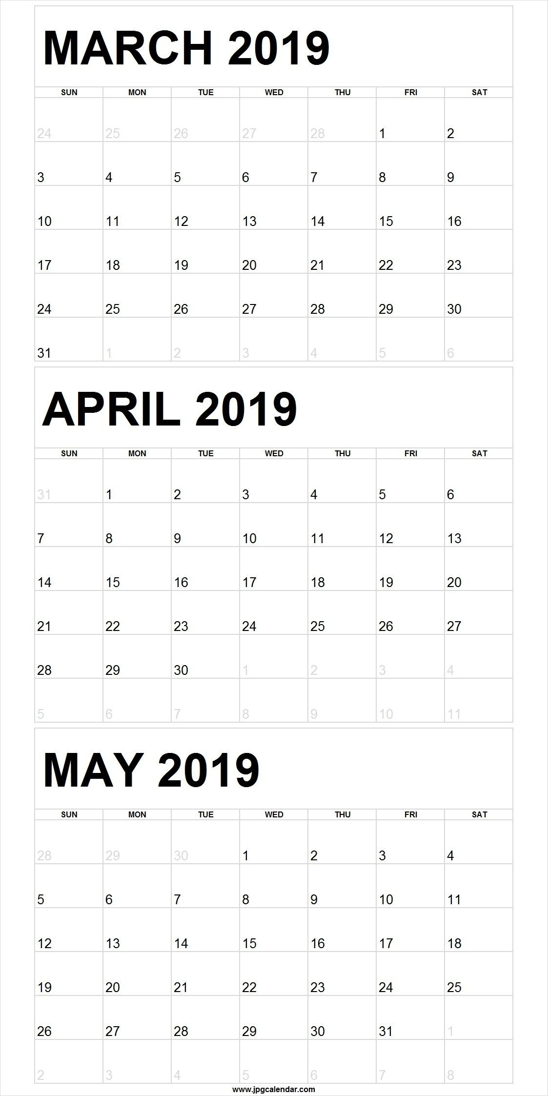 3-Month Calendar Template Word | Calendar Template 2021  Blank Three Month Calendar Template