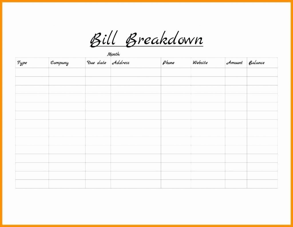 Blank Calendar 2020 Printable Monthly Payday Bills And Due  Blank Monthly Bill Worksheet