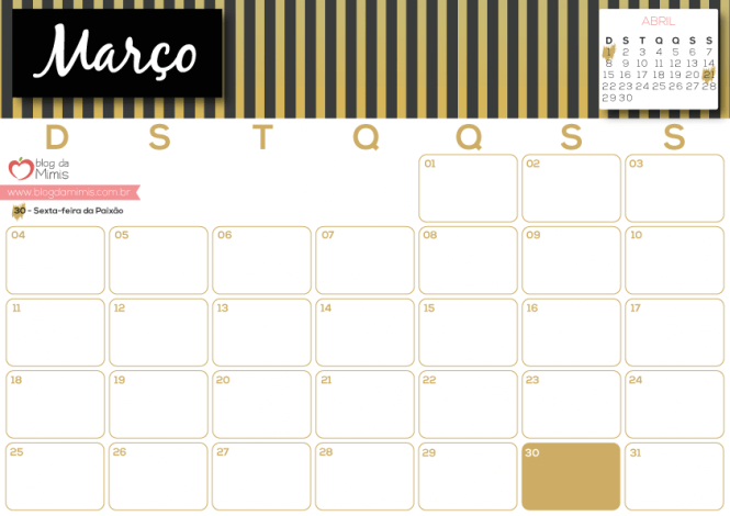 Blog Da Mimis - Agenda 2018: Organizador Mensal, Semanal E  Calendario Meses Rancho Las Voces