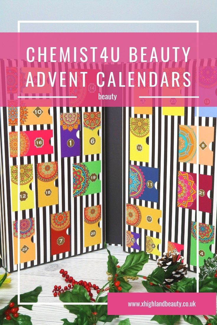 Chemist4U Beauty Advent Calendars | Beauty Advent Calendar  Winter In Venice Striped Advent Calendar