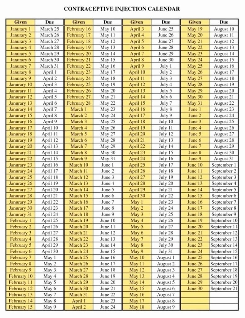 Depo Perpetual Calendar For Printing | Example Calendar  Depo Calender Pdf