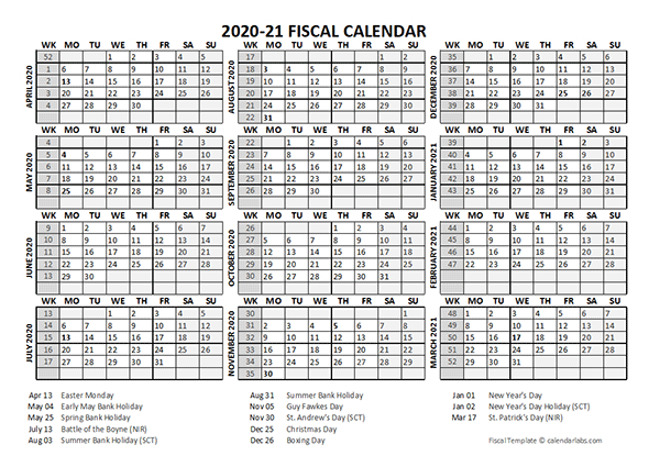 Fiscal Year Autralia - Template Calendar Design  Australian Financial Year Calendar To Edit