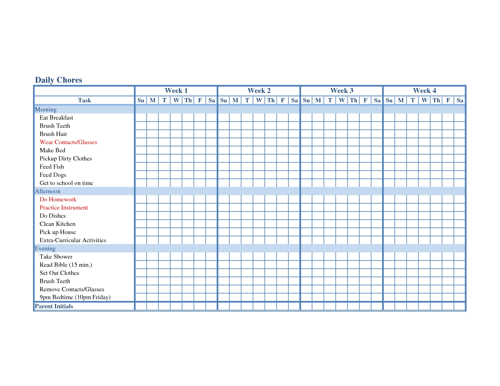 Depo Provera 13 Week Calendar Template Calendar Design