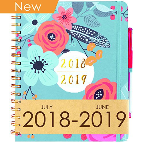 Planner 2018-2019 Academic Year Dated Jul 18′ - Jun 19  Free Printable Purse Size Calendars