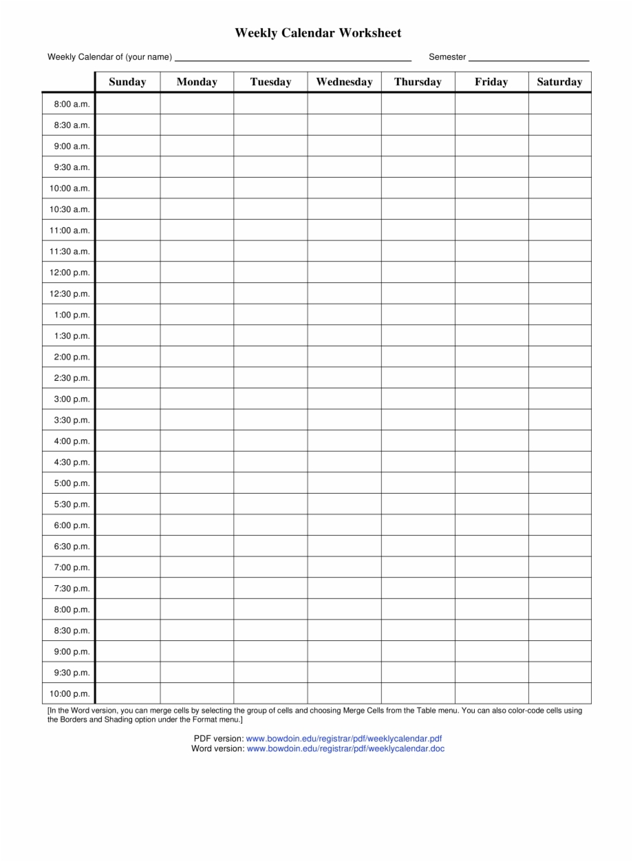 Print Calendar With Time Slots | Month Calendar Printable  Calendar Template With Times