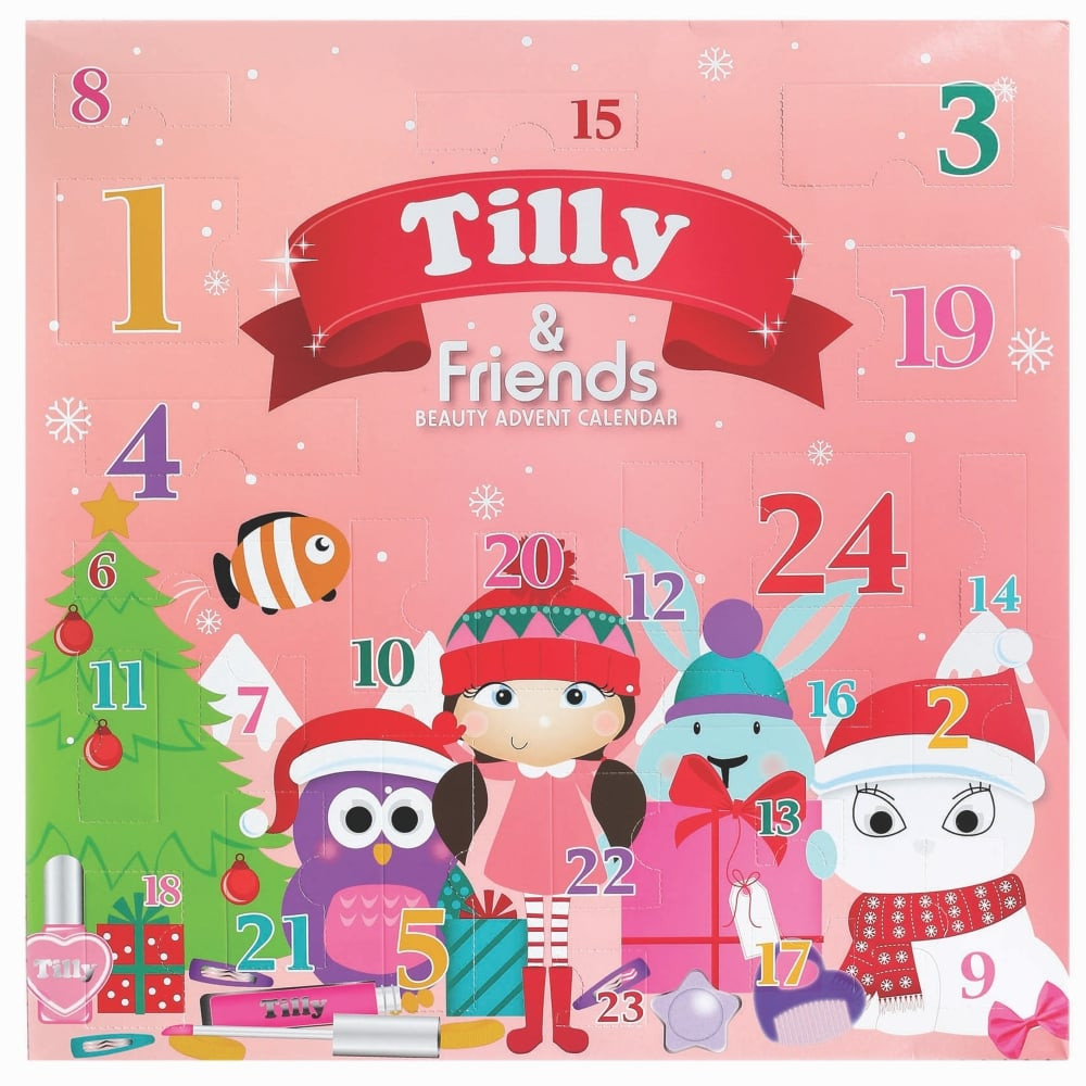 Tilly &amp; Friends Advent  Winter In Venice Striped Advent Calendar
