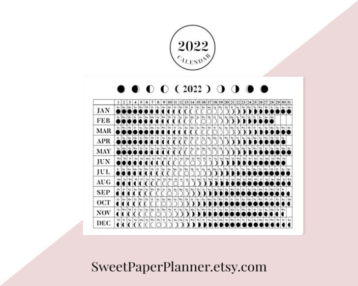 03 2022 Lunar Calendar Printable - Printable Monthly Calendars  Lunar Calendar 2022 June