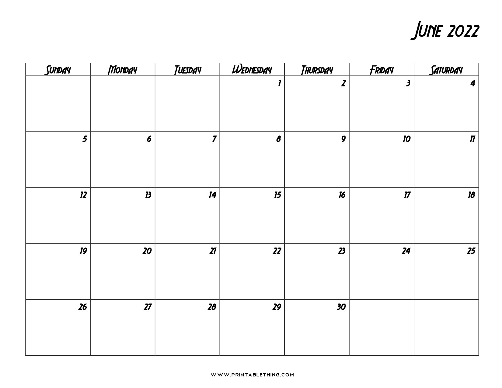 19+ June 2022 Calendar | Printable Pdf, Us Holidays, Blank Calendar  Calendar For 2022 June