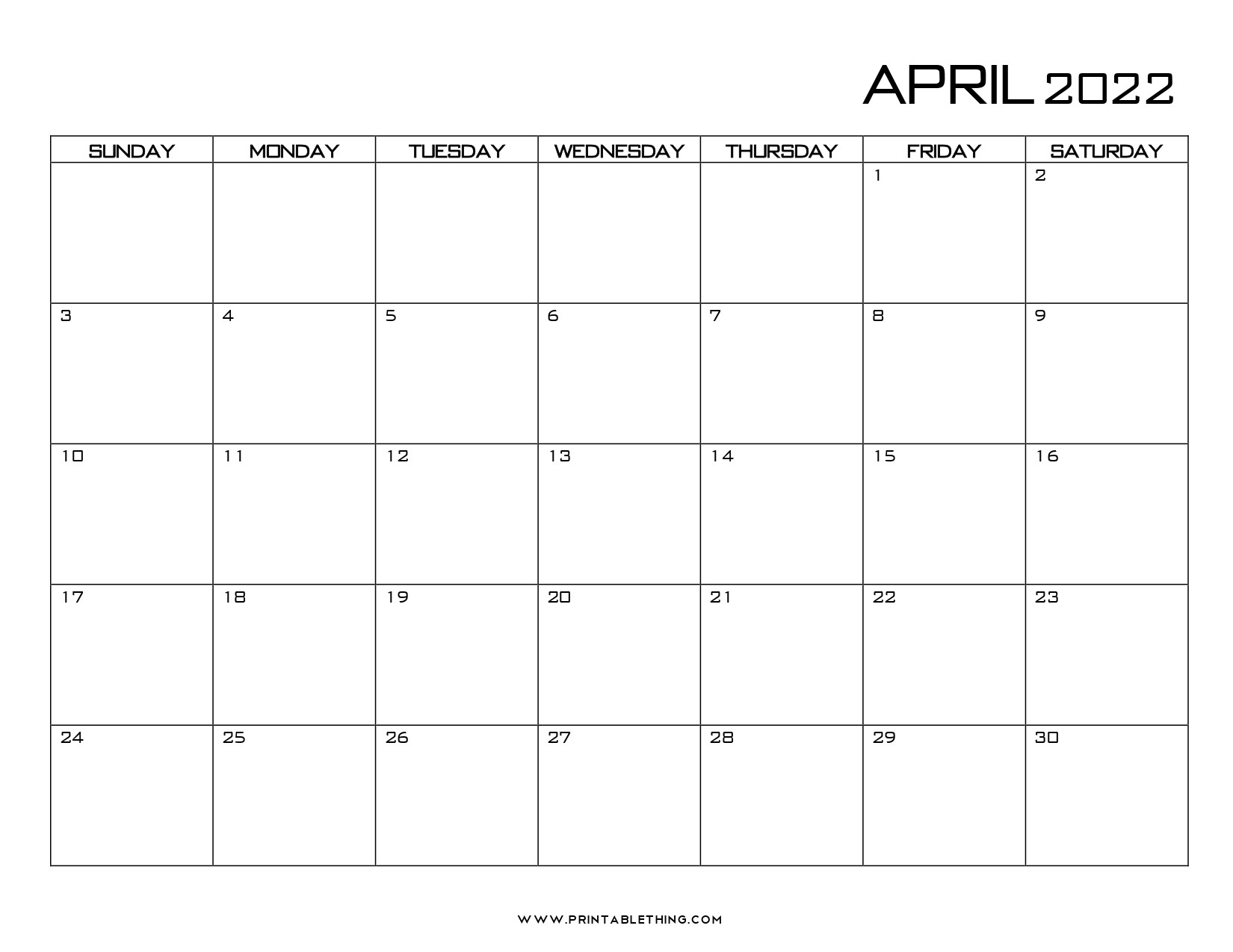 20+ April 2022 Calendar | Printable, Pdf, Us Holidays  April Calendar For 2022