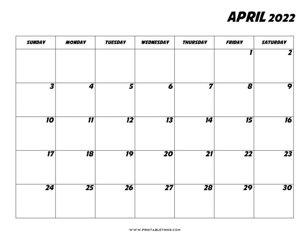 20+ April 2022 Calendar | Printable, Pdf, Us Holidays  Calendar November 2022 To April 2022