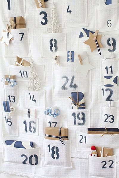 20 Diy Advent Calendar Tutorials - Sortrature | Diy Advent  What Is An Advent Calendar Quiz