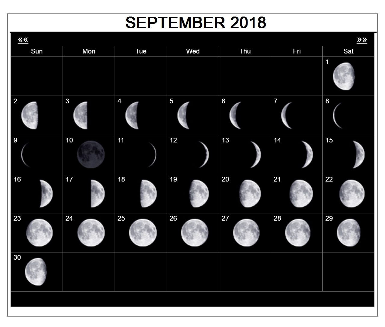 20+ Moon Phases September 2019 - Free Download Printable  June 2022 Full Moon Calendar