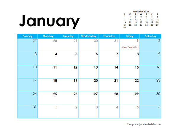 2021 Hong Kong Monthly Calendar Colorful Design - Free  2022 Calendar Printable Hong Kong