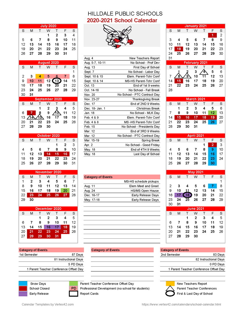 Ccps Calendar 2022 - Template Calendar Design