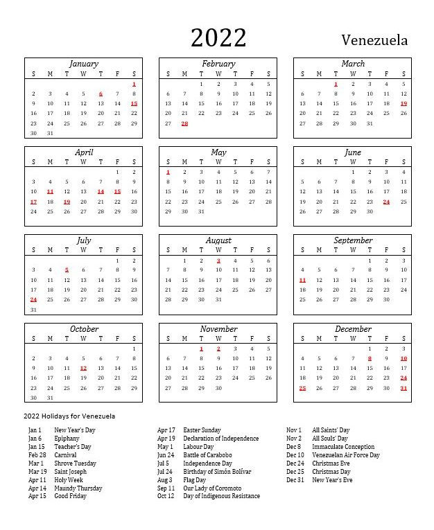 2022 Calendar Singapore - Nexta  Printable Calendar 2022 Singapore