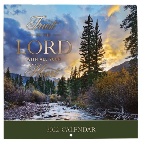 2022 Trust The Lord Small Wall Calendar: Free Delivery  Dior Advent Calendar 2022 Sale