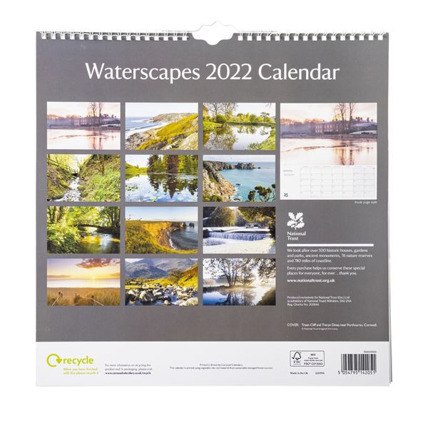 2022 Waterscapes Calendar | National Trust Shop  Perfume Advent Calendar 2022