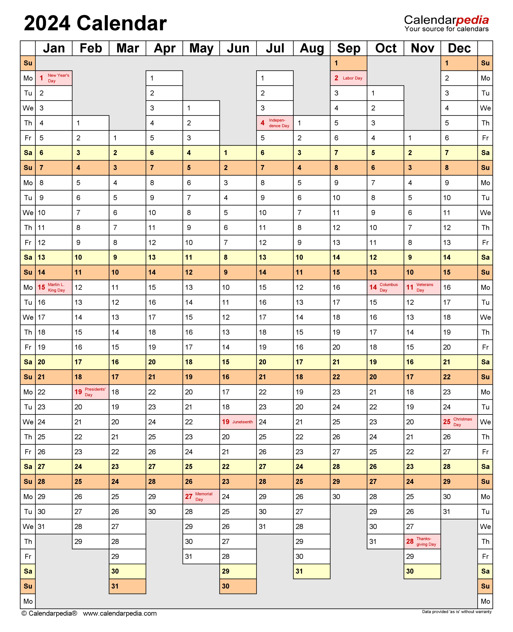 2022 Calendar Template Excel Free Download - Template Calendar Design