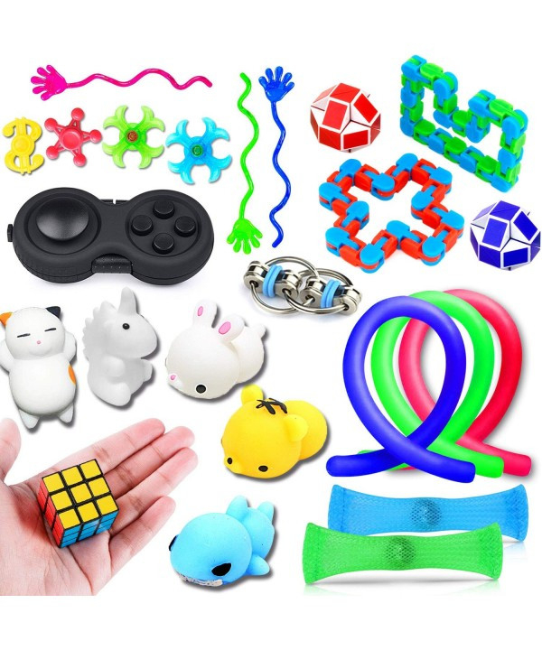 24 Pack Sensory Toys Set - Fidget Toys Pack Stress Relief  Advent Calendar 2022 Fidget Toys Pack