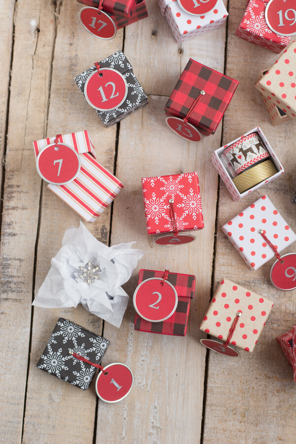 Advent Calendar Boxes • This Heart Of Mine  How To Make A Box Advent Calendar