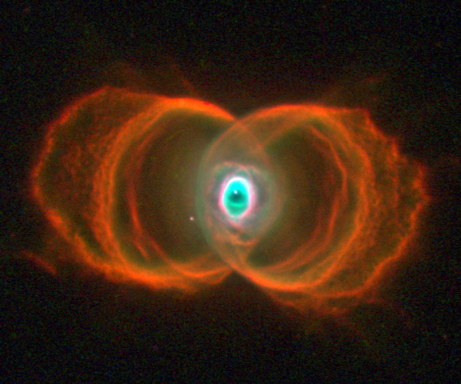 Apod: 2011 August 7 - Mycn18: An Hourglass Planetary Nebula  Nasa Astronomical Picture Of The Day Cat&amp;#039;S Eye