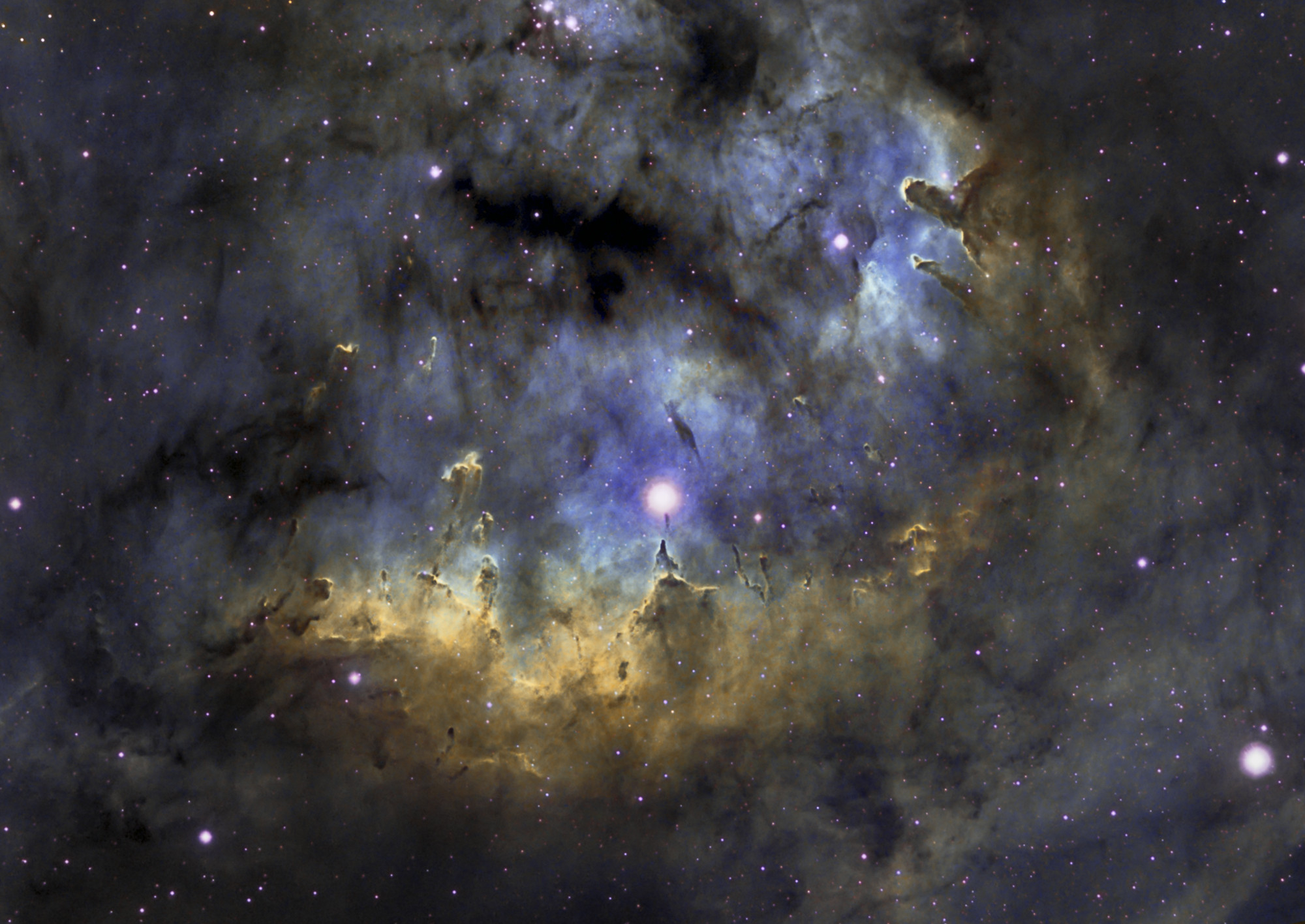 Apod: 2011 November 16 - Ngc 7822 In Cepheus  Apod Nasa Calendar Kochani