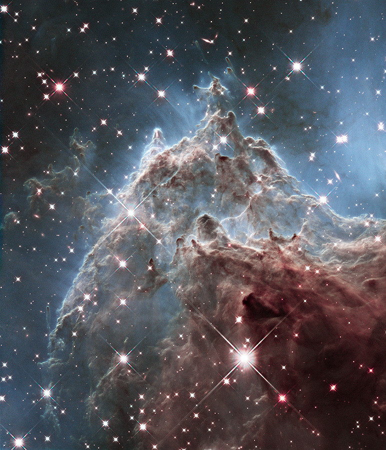 Apod: 2014 April 3 - At The Edge Of Ngc 2174  Apod Nasa Calendar On Google Safari