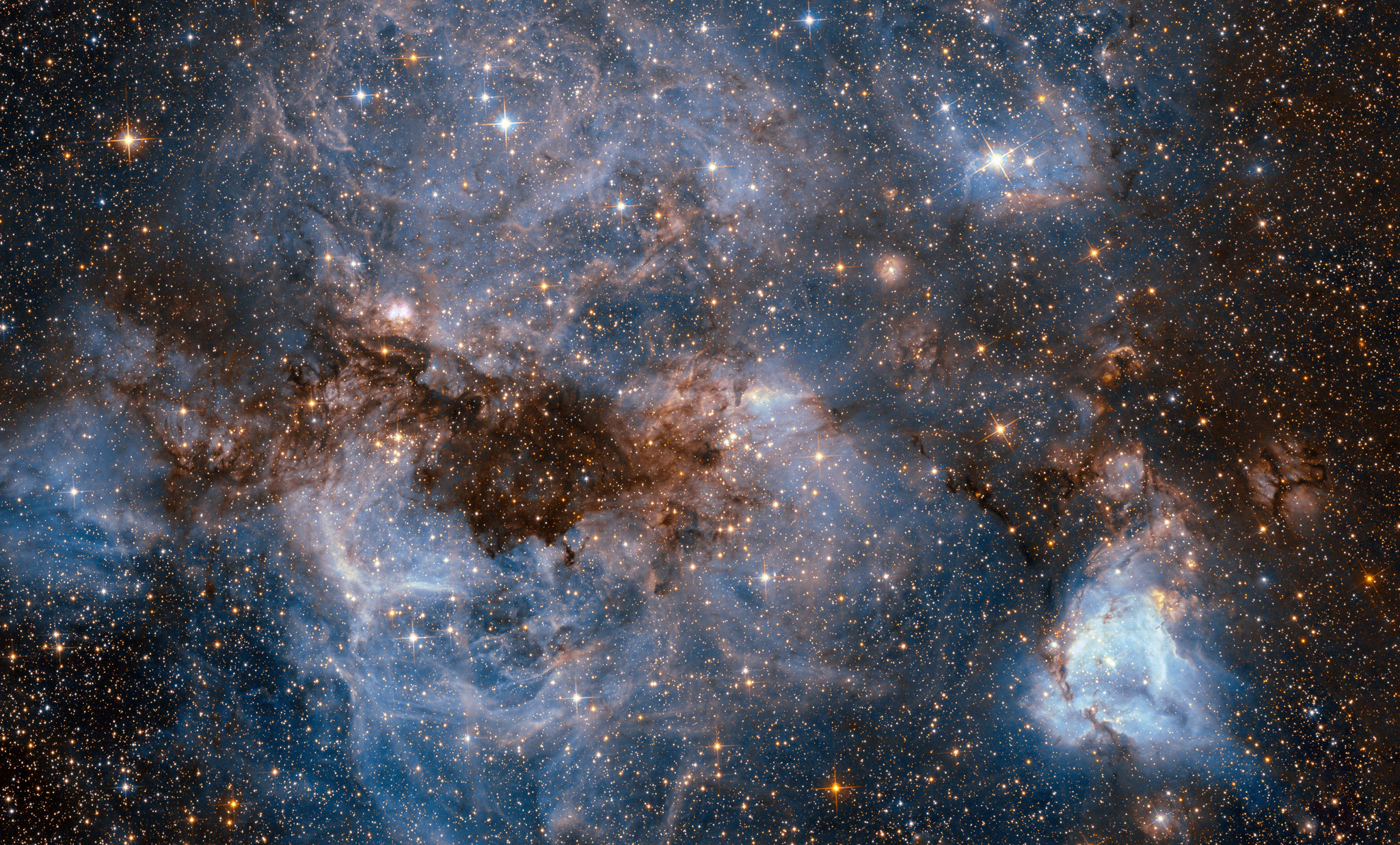 Apod: 2017 January 28 - N159 In The Large Magellanic Cloud  Apod Nasa Gov Calendar Resolution