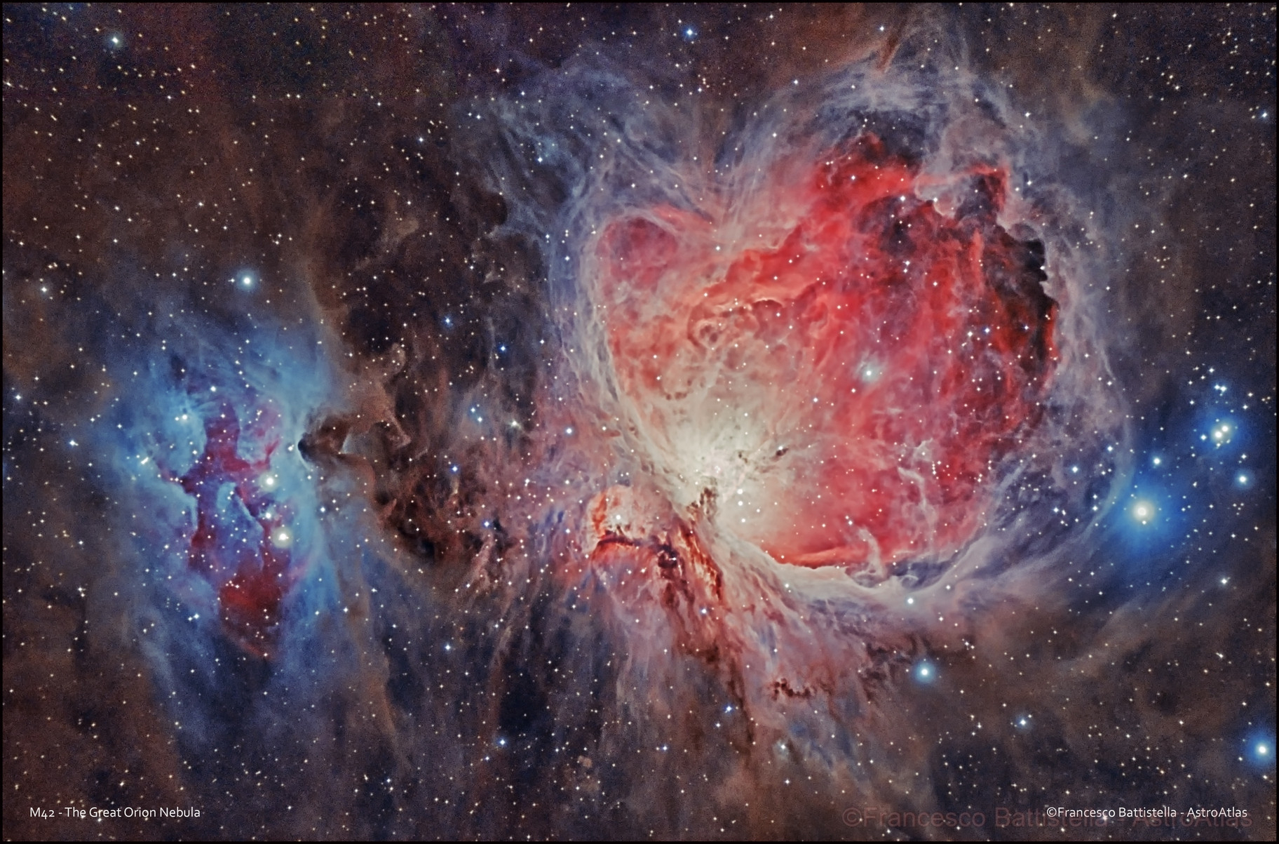 Apod: 2017 November 29 - M42: The Great Orion Nebula  Apod Nasa Calendar November